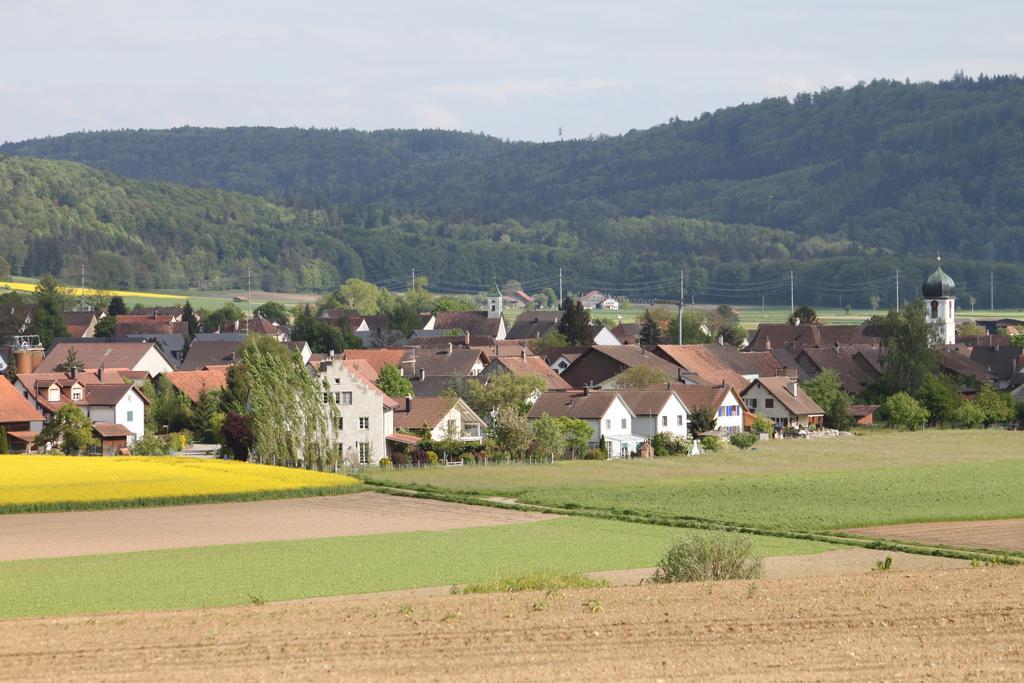 Hotel Landgasthof Hirschen Ramsen Exterior foto